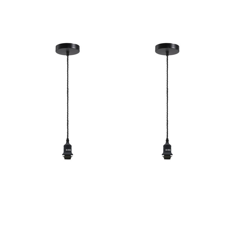 Ademaro 1 - Light Single Pendant, Black