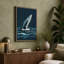 Whale Breaches Coastal - Wrapped Canvas-218834820-218834823