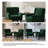 Davey Upholstered Retro Green Velvet Tufted Wide Back Armchair with Solid Wood Leg-1896434694