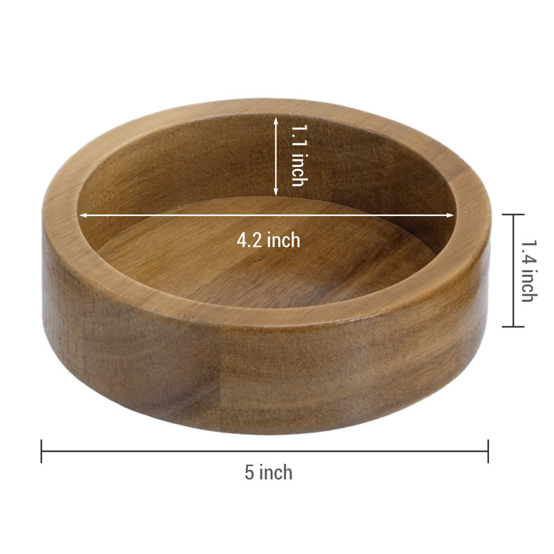 Plateau de coiffeuse en bois massif 4 pièces