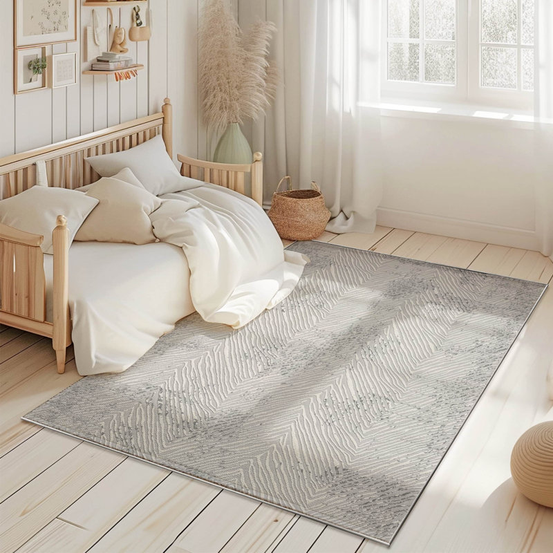 Abstract Modern Contemporary Rug Contemporary 2X7 Runner Area Rug For Living Room Carpet, Runner 2'8" x 8'2"