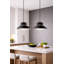 Hannes 1-Light Dimmable Dome Pendant-41718962