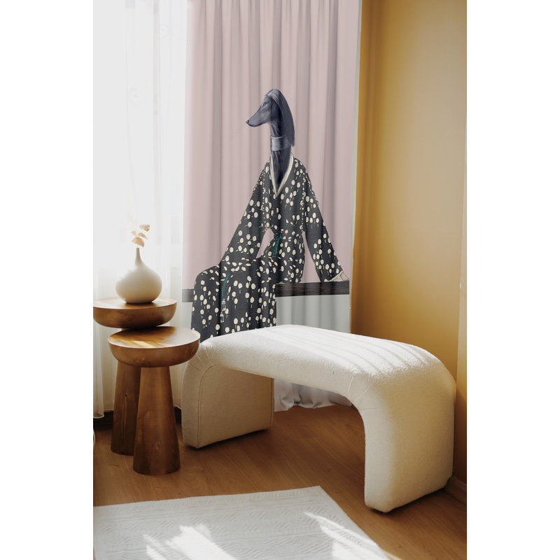 Jaleny Blackout Curtain Panel Pair, 145 W x 200 D cm