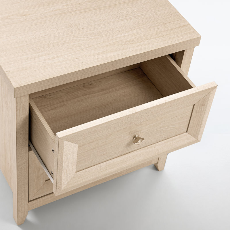 Table de chevet l 23 po Cleckheat, Ivoire blanc