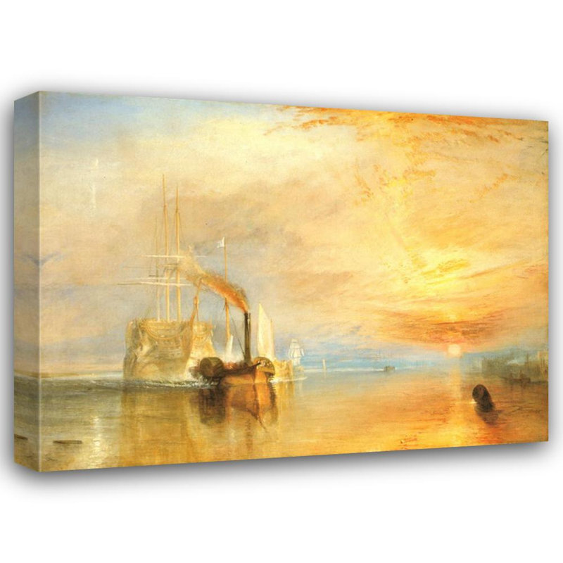 « Fighting Temeraire », imprimé sur toile, H 18 po x l 24 po