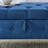 62" Bedroom Tufted Button Storage Bench, Modern Fabric Upholstered Ottoman, Window Bench, Rolled Arm Design For Bedroom, Living Room, Foyer-2013915575