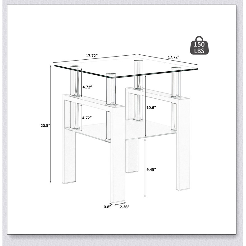 Table basse ronde avec plateau en bois manufacturé