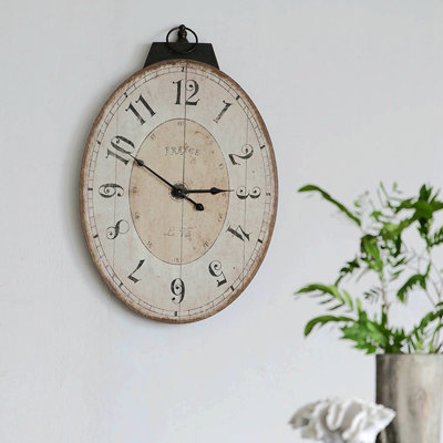 Trappe Manufactured Wood Wall Clock