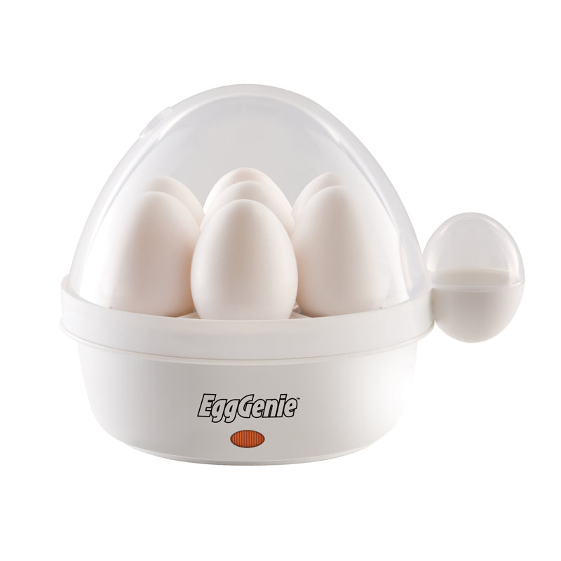 Big Boss Genie Electric Egg Cooker, White