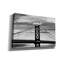 «Benjamin Franklin Bridge B & w» par Erin Clark, art mural sur toile-1468796834