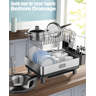 rayintelligent Stainless Steel 2 Tier Dish Rack & Reviews | Wayfair