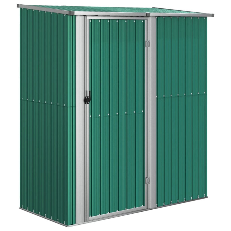 180.5 cm x 97 cm Amarius plastic tool shed, Green