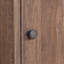 Armoire de chevet en bois de teck massif 15,7 po x 11,8 po x 20,9 po