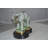 Elephant trunk Up Bronze Statue -  Size: 16"L x 9"W x 10"H.