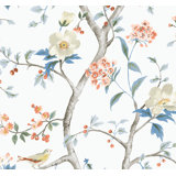 Balam 27' L x 27" W 3D Embossed Wallpaper Roll