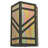 Santa Fe Bronze Flush Mounted Sconce