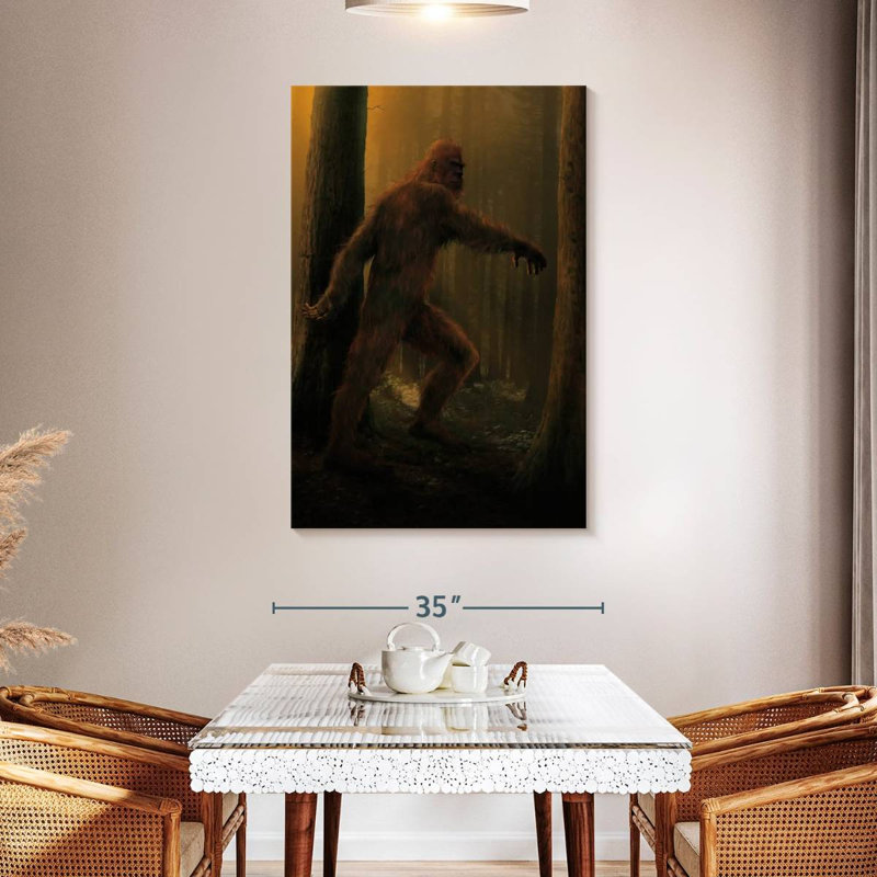 Kelan Bigfoot, 48" H x 32" W