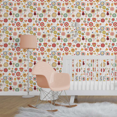 10.5' L x 24" W Peel and Stick Wallpaper Roll