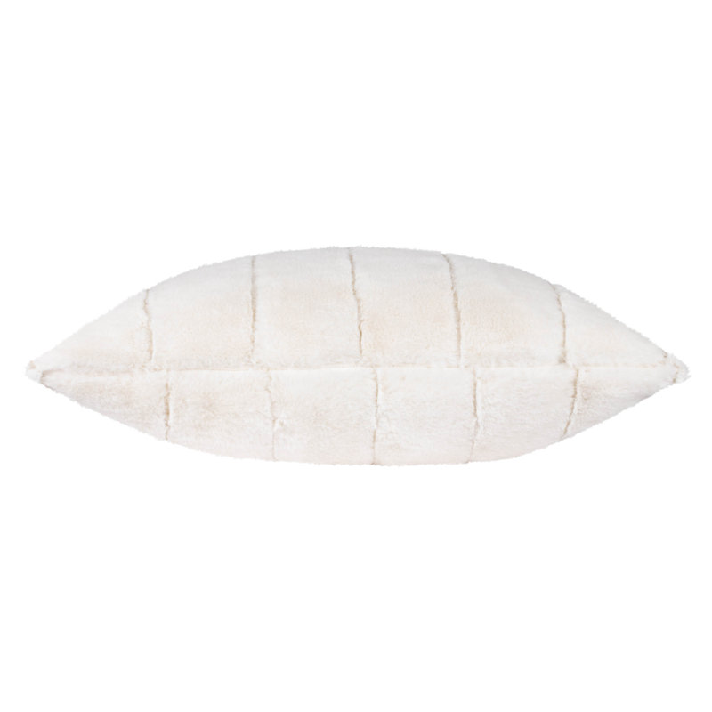 Empress Square Cushion, 45cm H x 45cm W, White