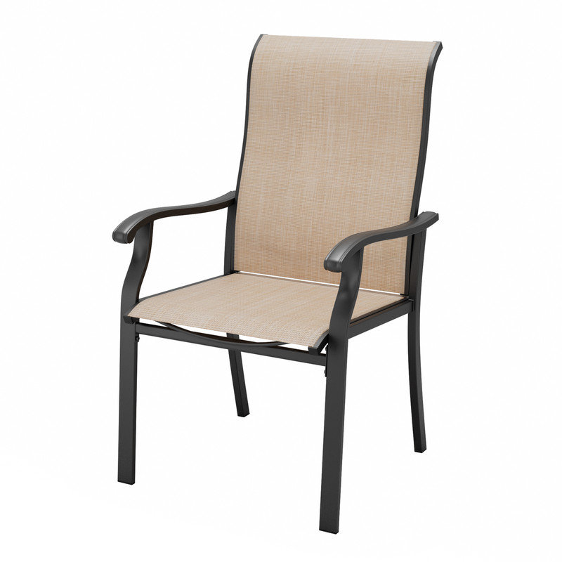Ensemble de 4 chaises d'extérieur Sandisfield Beige