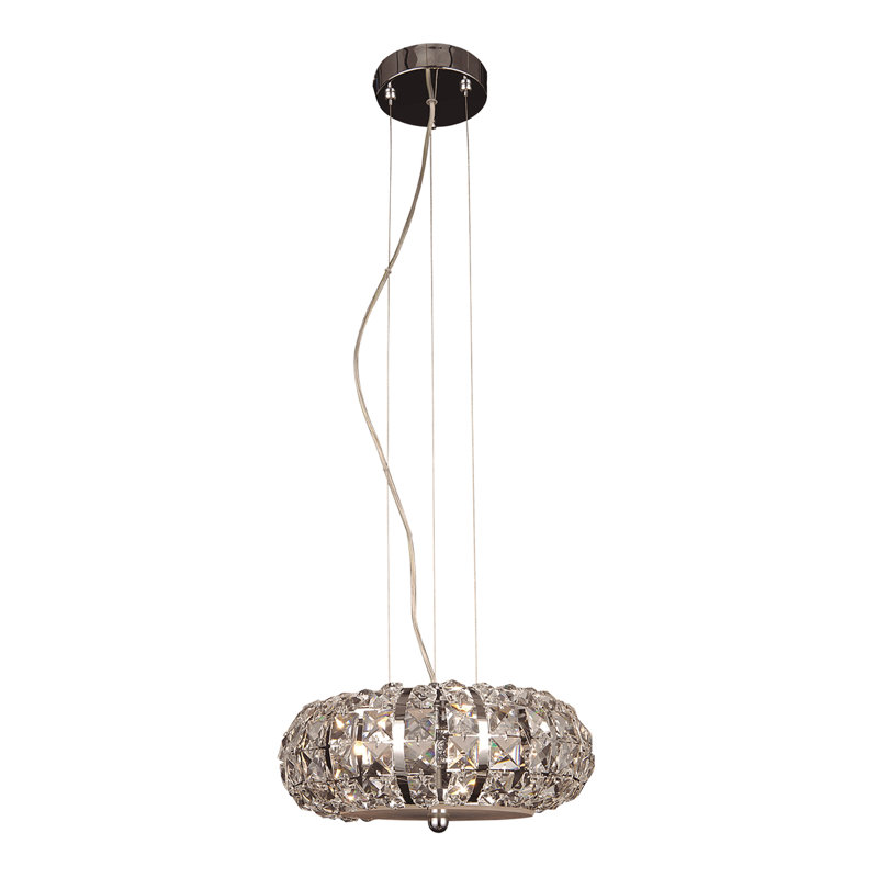 Kaitlynn 6 - Light Chrome Single Pendant