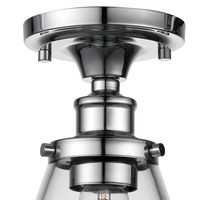 Knisley Glass Semi Flush Mount