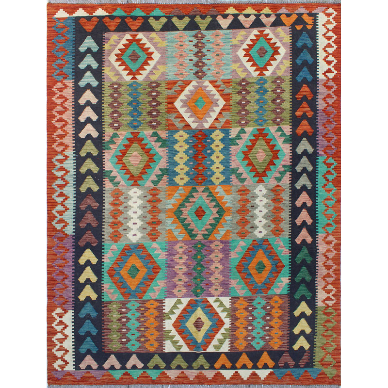 Flatweave Upton Black Rug