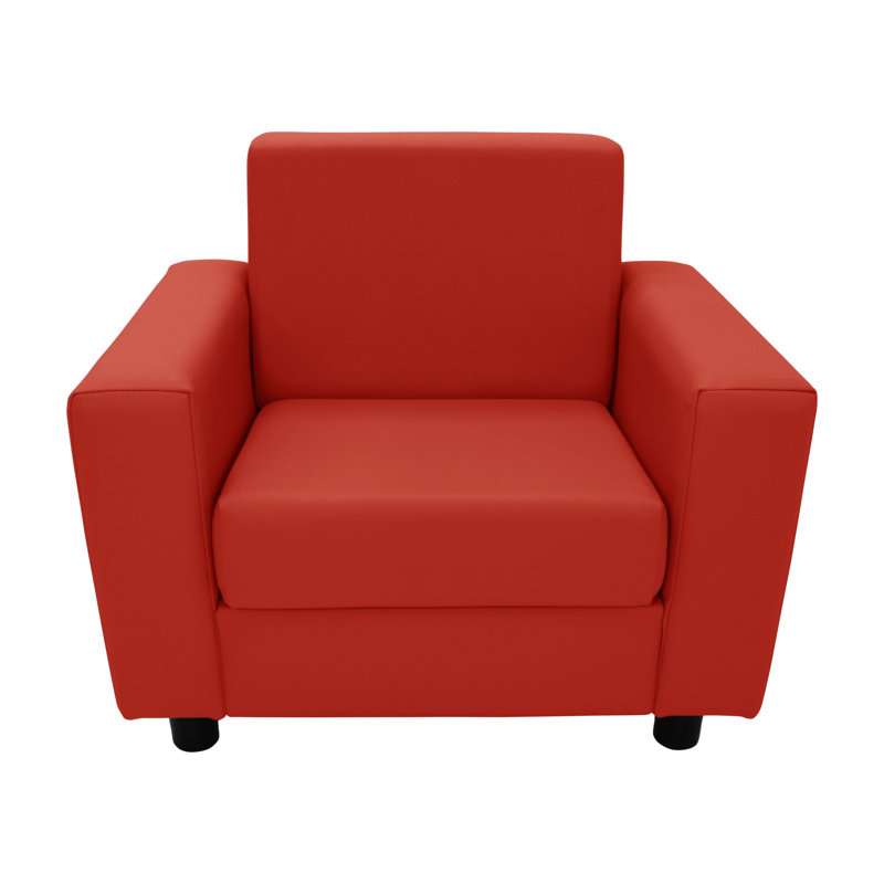Chaise de jeu classique inspirée des enfants, Rouge