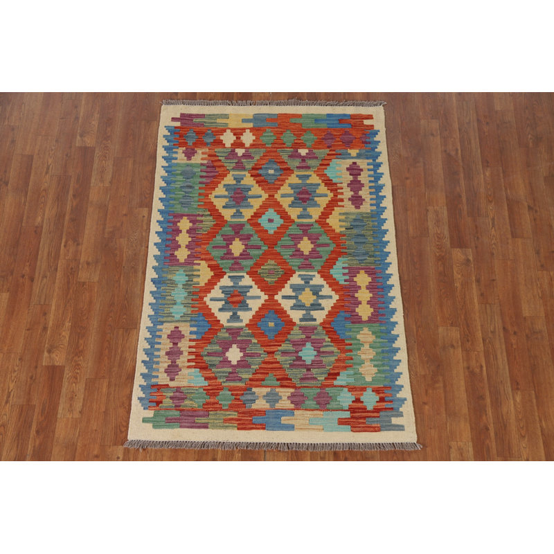 South Western Kilim Oriental Accent Rug 3x5