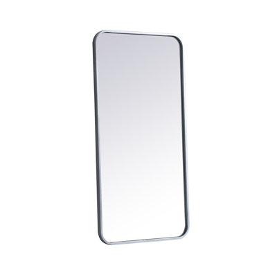Sabine Metal Rounded Rectangle Wall Mirror