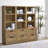 Mango 3-shelf Bookcase USB and Lockable Drawer-1415512878