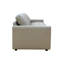 Fauteuil berçant Modern Taupe 3 - Apaisez et profitez du luxe avec un revêtement élégant