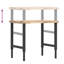 Solid Wood Top Height-Adjustable Workbench-774746318-774746321