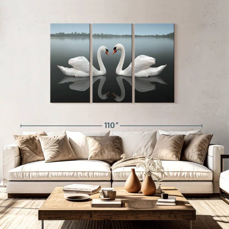 Together, 48" H x 74" W
