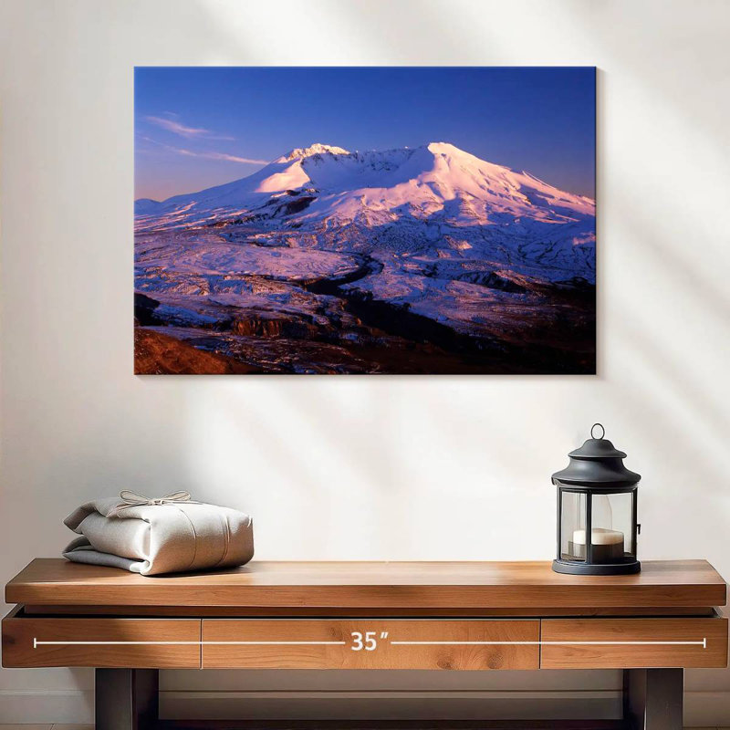 Alvord Mount St. Helens Alpenglow, H 16 po x l 24 po