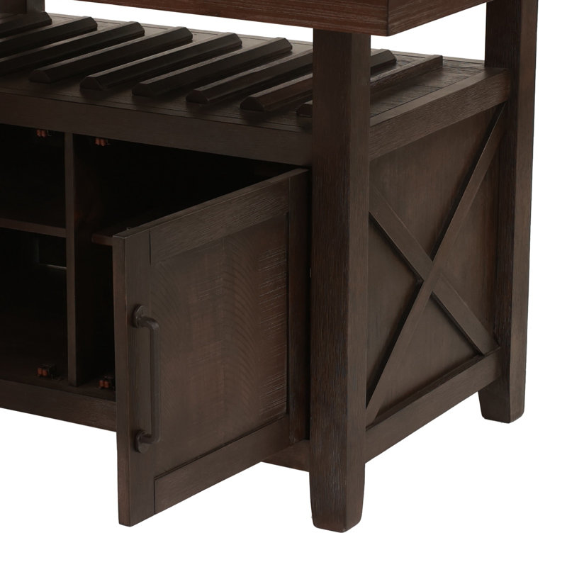 Elaf Rectangular Extendable Counter Height Table