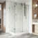 Winslow 48" W x 36" D x 80" H Sliding Frameless Shower Enclosure with 3/8  Clear Glass&Base