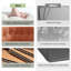 Chaise de travail en velours Doreen-1297583133