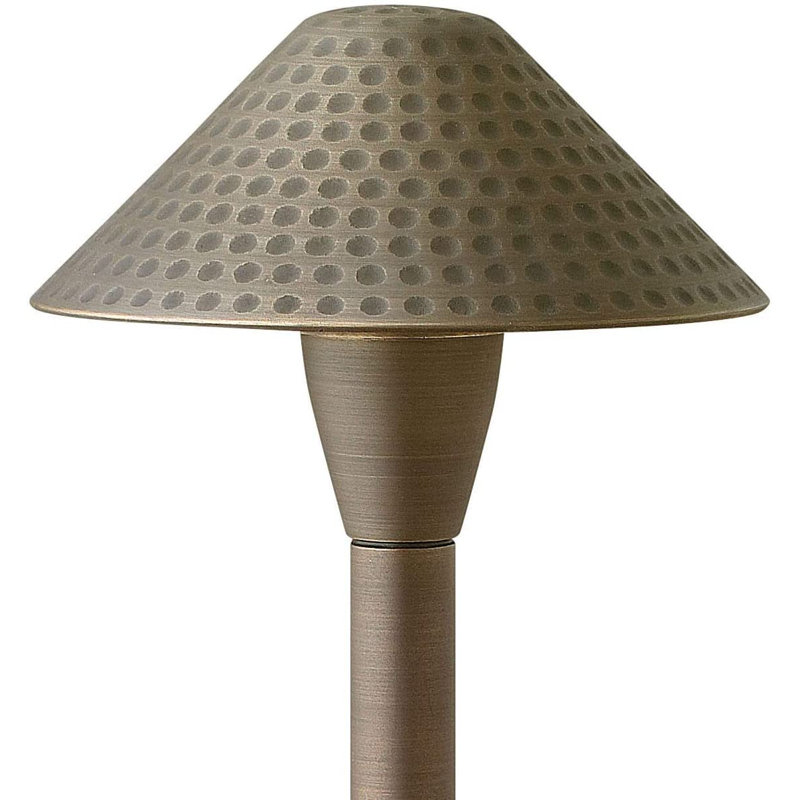 Éclairage de sentier à basse tension Hardy Island Brown, H 23,25 po x l 6,75 po x P 6,75 po