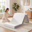 Matelas pliable simple, matelas en mousse mémoire pliable en trois parties de 15 cm-1380803134