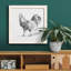 Toile encadrée «Barn Fowl I-Premium» - prête à être accrochée-958320636-958320637