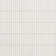 11.54" X 11.69" Matte Porcelain Stack Pattern Mosaic Tile