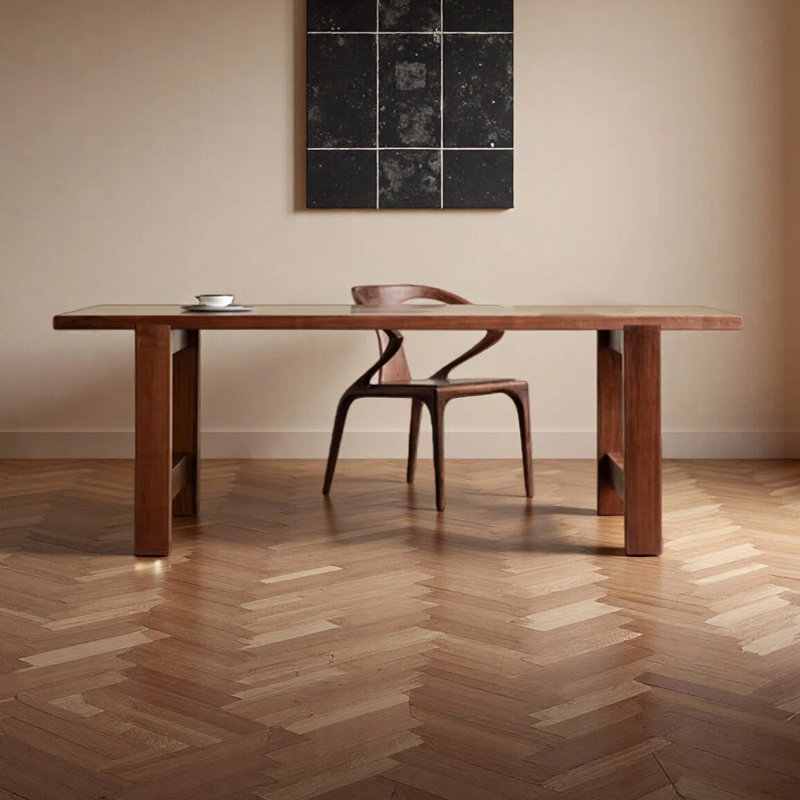 Table de salle à manger rectangulaire, H 29,53 po x L 70,87 po x l 31,5 po