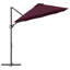 Umbrella Polyester and Aluminium Outdoor Parasol Garden Shade Terrace-831547689