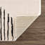 Tapis beige en polyester tissé à la machine Jaileah-1139537841