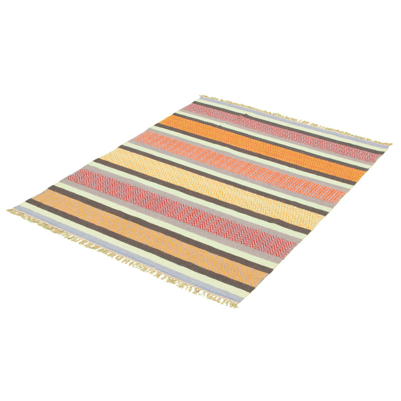 Wool Striped Indoor Rug