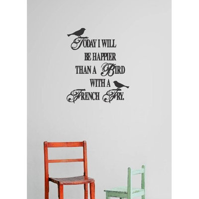 Text & Numbers Non-Wall Damaging Wall Decal