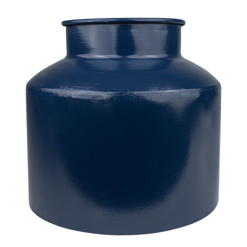 Vase rond en métal Longshore Tides