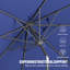 Parasol de marché 108 po, octogonal, bleu marine-1041698630-1047038478
