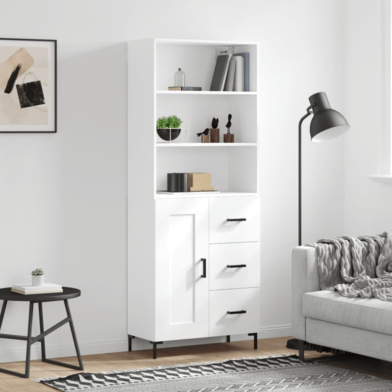 Mekala 69.5cm Sideboard, White